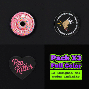 paach_1 Pack de 3 Parches